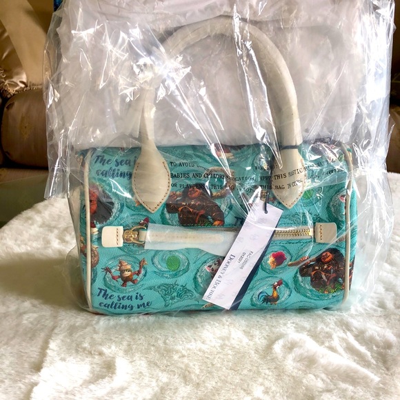 Disney Dooney & Bourke Moana Princess Satchel Bag - Picture 4 of 14